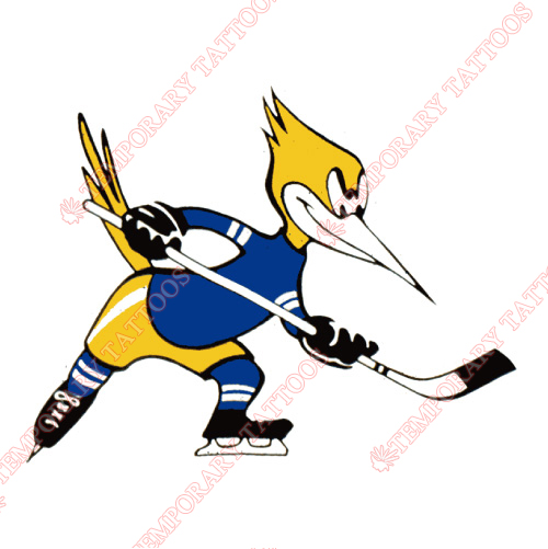 Phoenix Roadrunners Customize Temporary Tattoos Stickers NO.7143
